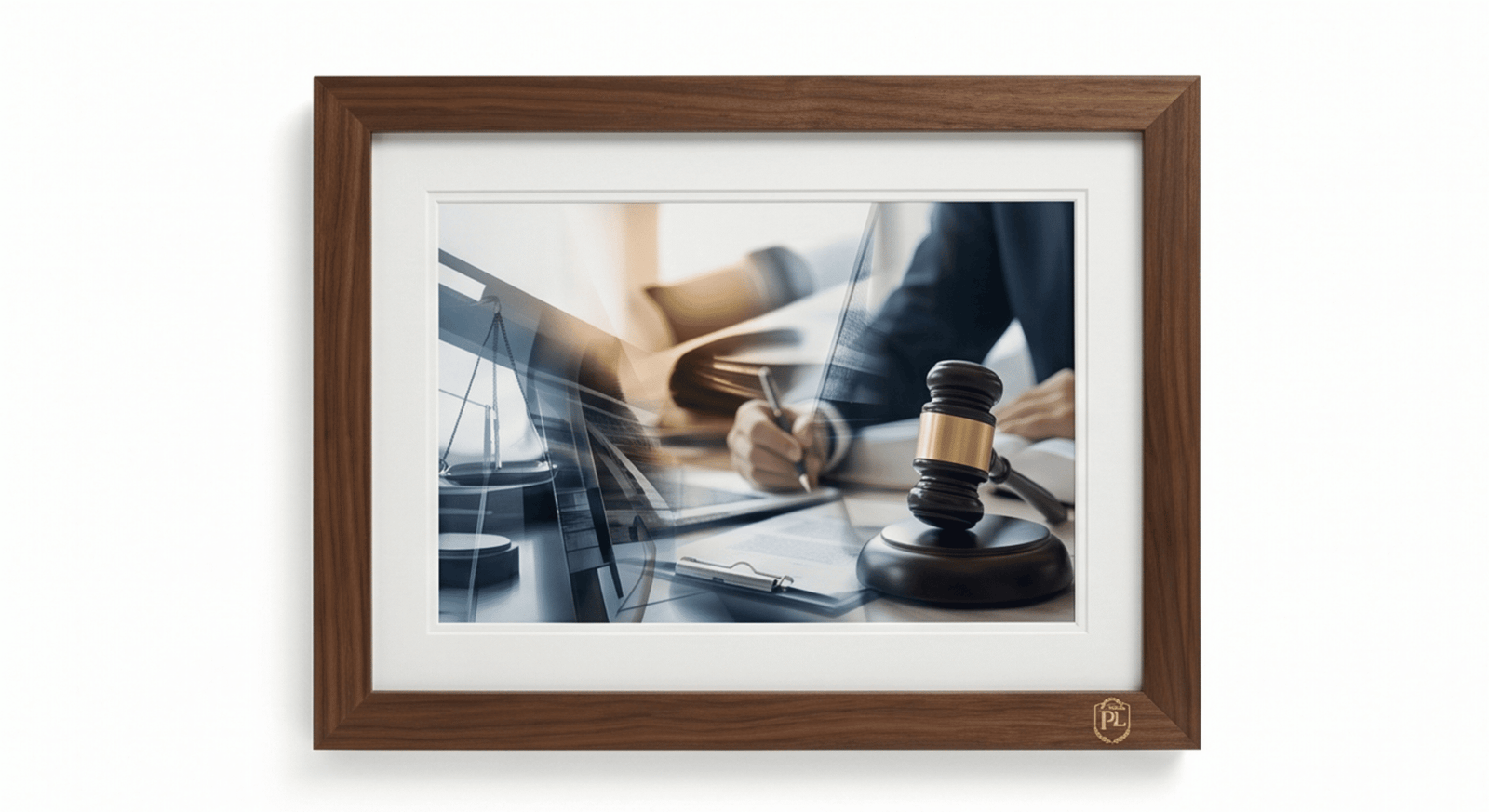 PERRYLAWNYC Framed Legal-Corporate Fine Art Print