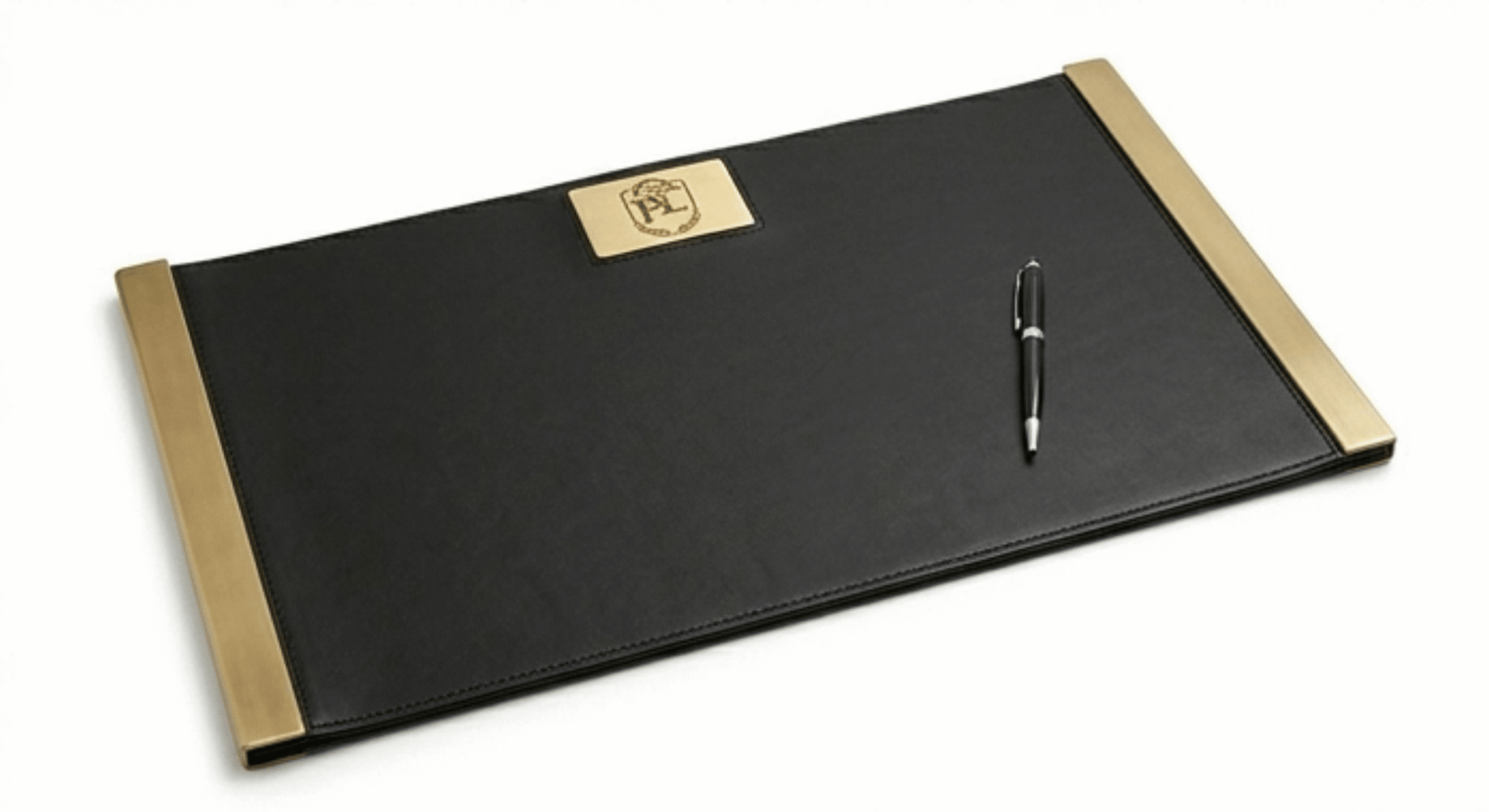 PERRYLAWNYC Executive Full-Grain Leather Desk Pad